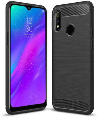 DMJHP Back Cover for Realme 3 Pro(Black, Pack of: 1)