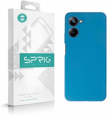 Sprig Liquid Silicone Back Cover for REALME 10 PRO 5G, Realme 10 Pro, 10 Pro 5G(Blue, Shock Proof, Silicon, Pack of: 1)