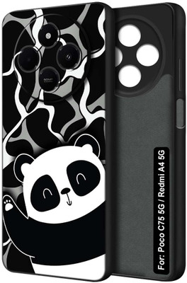 Fashionury LUXE Back Cover for Redmi A4 5G, Poco C75 5G(Multicolor, Grip Case, Pack of: 1)