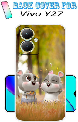 PROUDTEJA Back Cover for Vivo Y27(Multicolor, Silicon, Pack of: 1)