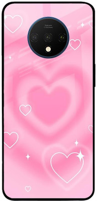 SNOB Back Cover for OnePlus 7T(Pink, Grip Case, Pack of: 1)
