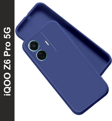 Artistque Back Cover for iQOO Z6 Pro, iQOO Z6 Pro 5G(Blue, Matte Finish, Silicon, Pack of: 1)