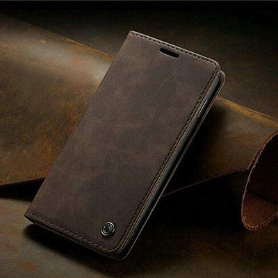 Takshiv Deal Flip Cover for IQOO 13 5G|Magnetic Flip Cover Premium PU Leather|360 Degree Protection(Brown, Magnetic Case, Pack of: 1)