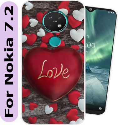 Cooltrend Back Cover for Nokia 7.2(Transparent, Flexible, Silicon, Pack of: 1)