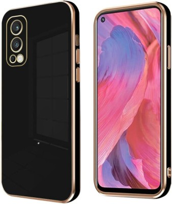 Apurb store Back Cover for OPPO F21s Pro 5G Luxury Square Plating Case Solid Color Soft Silicone Back Cover(Black, Shock Proof, Silicon, Pack of: 1)