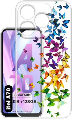 Case Club Back Cover for itel A70(Multicolor, Grip Case, Silicon, Pack of: 1)