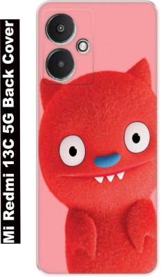 King Maker Back Cover for Mi 13C 5G, Redmi 13C 5G(Pink, Red, Grip Case, Silicon, Pack of: 1)