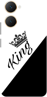 Rockyard Back Cover for vivo T3 Lite 5G(White, Black, Flexible, Silicon, Pack of: 1)