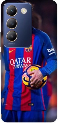 VS PRINT LINK Back Cover for VIVO T3 5G,V2334,Messi, Football,Printed back cover(Blue, Hard Case, Pack of: 1)