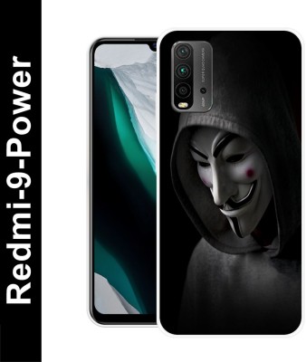 Shivaanshi Back Cover for Redmi 9 Power, POCO M3(Black, Grip Case, Silicon, Pack of: 1)