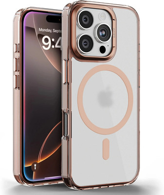 Gripp Back Cover for Apple iPhone 16 Pro(Gold, Magsafe, Pack of: 1)
