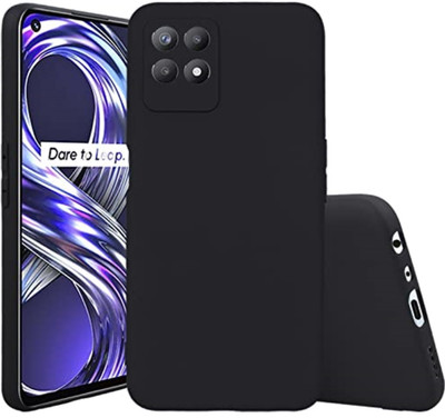 ZAMN Back Cover for REALME NARZO 50(Black, Silicon, Pack of: 1)