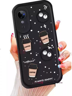 Seetu Back Cover for Vivo V40e 5G(Black)