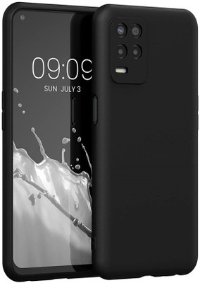 DMJHP Back Cover for Realme 8 5G(Black, Camera Bump Protector, Pack of: 1)