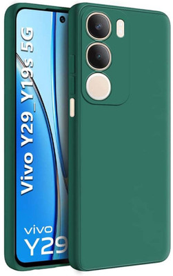 ZAMN Back Cover for VIVO Y29(Green, Silicon, Pack of: 1)