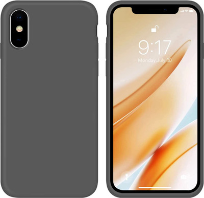 capo Back Cover for Apple iPhone XS Max(Grey, Flexible, Silicon, Pack of: 1)