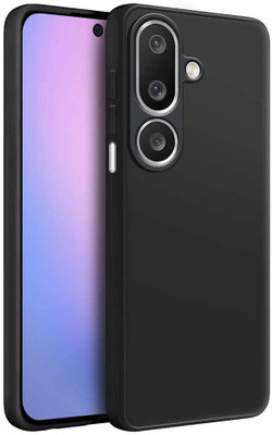 BABATELECOM Back Cover for samsung m36(Black, Grip Case, Silicon, Pack of: 1)