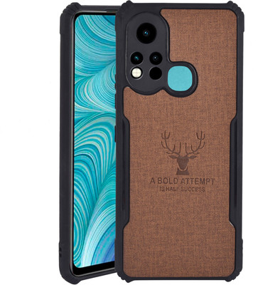 Flipkart SmartBuy Back Cover for Infinix Hot 11S(Brown, Shock Proof, Pack of: 1)