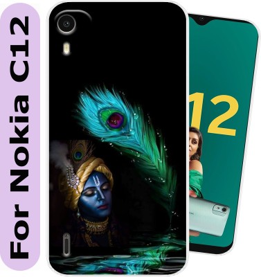 Cooldone Back Cover for Nokia C12(Transparent, Flexible, Silicon, Pack of: 1)