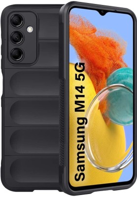 Micvir Back Cover for Samsung Galaxy M14 5G(Black, 3D Case, Silicon, Pack of: 1)