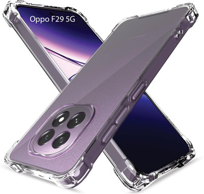 S-Softline Back Cover for Oppo F29 5G(Transparent, Silicon, Pack of: 1)