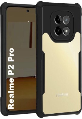 Flipkart SmartBuy Back Cover for RealMe P2 Pro 5G(Transparent, Dual Protection)