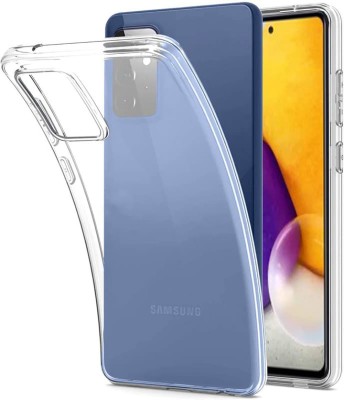Lilliput Back Cover for Samsung Galaxy A72 4G(Transparent, Flexible, Silicon, Pack of: 1)