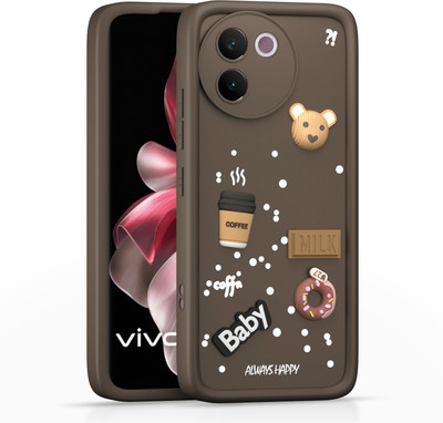 GLOBAL NOMAD Back Cover for Vivo V30e 5G(Brown, Grip Case, Pack of: 1)