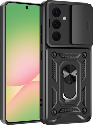 Artistque Back Cover for Samsung Galaxy A56 5G(Black, Ring Case, Pack of: 1)