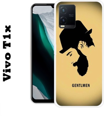 satyman Back Cover for Vivo T1x(Multicolor, Dual Protection, Silicon, Pack of: 1)