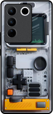 SNOB Back Cover for Vivo V27 Pro 5G(Yellow, Grip Case, Pack of: 1)