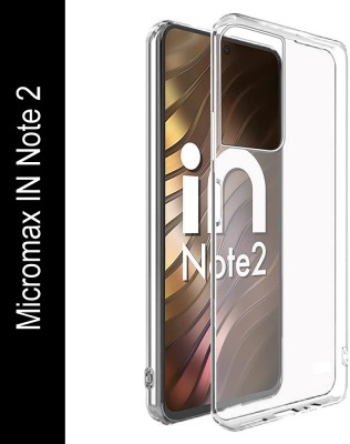 Casotec Back Cover for Micromax IN Note 2 Clear TPU Case(Transparent, Flexible, Silicon, Pack of: 1)