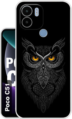 Flipkart SmartBuy Back Cover for POCO C51(Multicolor, Dual Protection, Silicon, Pack of: 1)