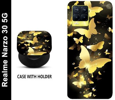 Hello Case Back Cover for Realme Narzo 30 5g(Multicolor, Cases with Holder, Pack of: 1)