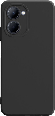 SRT Back Cover for Realme C33(Black, Pack of: 1)