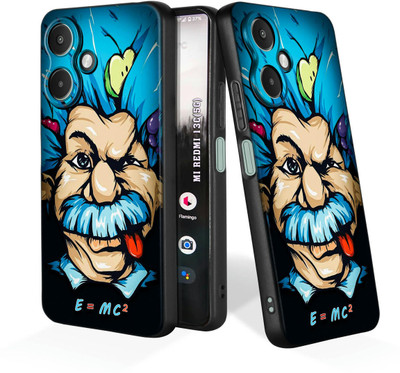 printwhiz Back Cover for Redmi 13C 5G, Poco M6 5G(Black)
