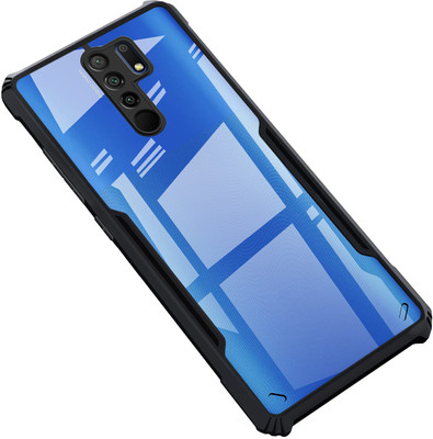 Print maker Back Cover for Mi Redmi 9 Prime(Transparent, Dual Protection, Pack of: 1)