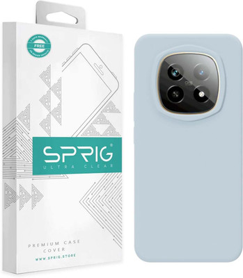 Sprig Back Cover for realme P2 Pro 5G, Realme P2 Pro 5G, P2 Pro 5G(Blue, Microfiber Lining, Silicon, Pack of: 1)