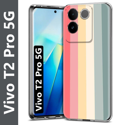 Nainz Back Cover for Vivo T2 Pro 5G(Multicolor, Grip Case, Silicon, Pack of: 1)