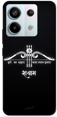 FAZAKA Back Cover for Redmi Note 13 Pro 5G(Black, White, Pack of: 1)
