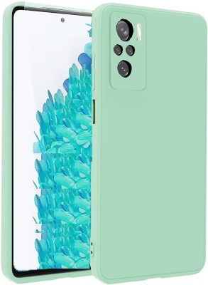 WellWell Back Cover for Mi Redmi Note 10 Mi Redmi Note 10s ( skay Blue )(Blue, Grip Case, Silicon, Pack of: 1)