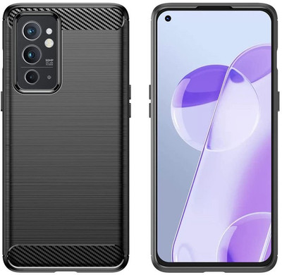 PrimeLike Back Cover for OnePlus 9RT 5G(Black, Shock Proof, Silicon, Pack of: 1)
