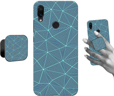 iCopertina Back Cover for Redmi Note 7 Pro(Blue, Cases with Holder, Pack of: 2)