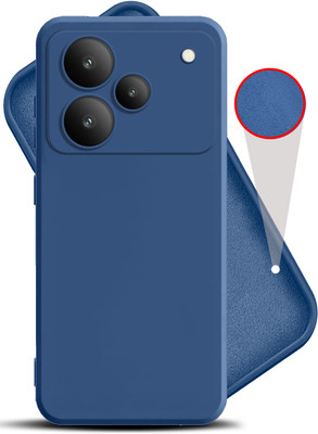 HUPSHY Back Cover for Realme P4 Pro 5G(Blue, Flexible, Silicon, Pack of: 1)