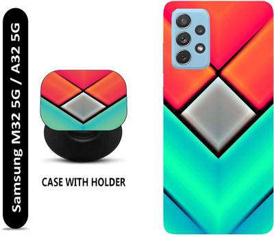 Hello Case Back Cover for Samsung Galaxy A32 5G(Multicolor, Cases with Holder, Pack of: 2)