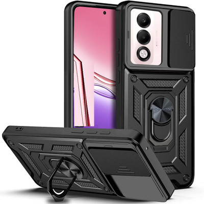 Cover Alive Back Cover for OPPO K13x 5G(Black, Slider, Pack of: 1)