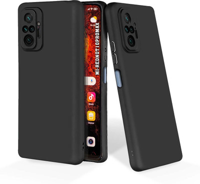 CLASSYPRINT Back Cover for Mi Redmi Note 10 Pro, Redmi Note 10 Pro Max(Black)