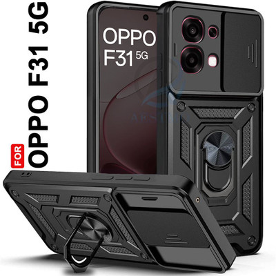 AESTMO Back Cover for Oppo F31 5G(Black, Slider, Pack of: 1)