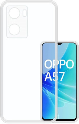 ZAMN Back Cover for OPPO A57 4G(Transparent, Silicon, Pack of: 1)
