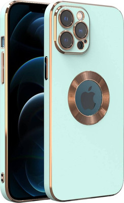 mobies Back Cover for Apple iPhone 11 Pro(Green, Gold, Camera Bump Protector, Silicon)